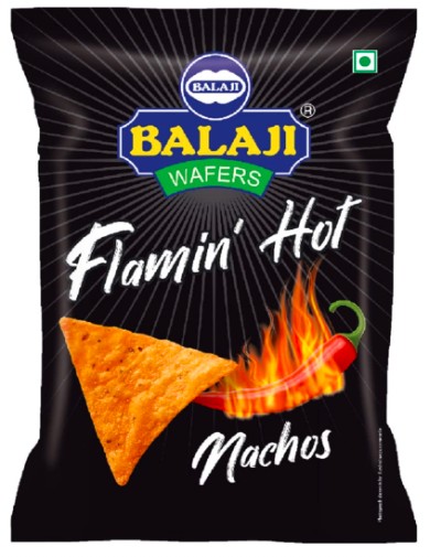 BALAJI AMAIZE FLAMIN HOT NACHOS-40GM