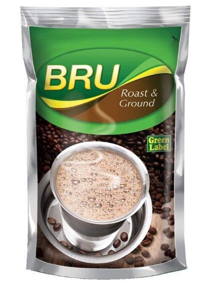 BRU GREEN LABEL COFFEE POUCH 200 gm