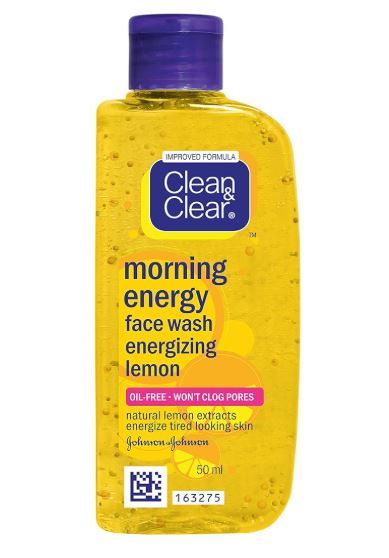 CLEAN & CLEAR MORN ENERGY LEMON FACEWASH 50 ml