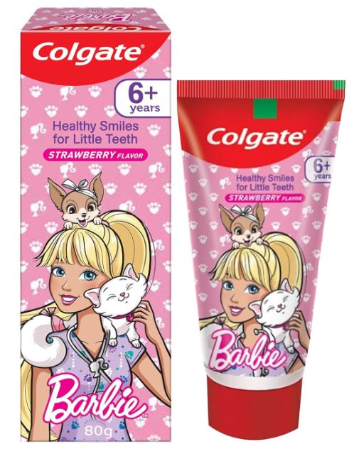 COLGATE STRAWBERRY BARBIE-80GM