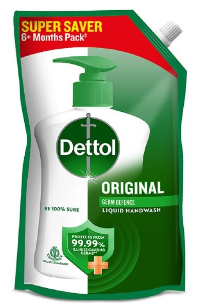 DETTOL ORIGINAL LIQUID HANDWASH POUCH-650ML