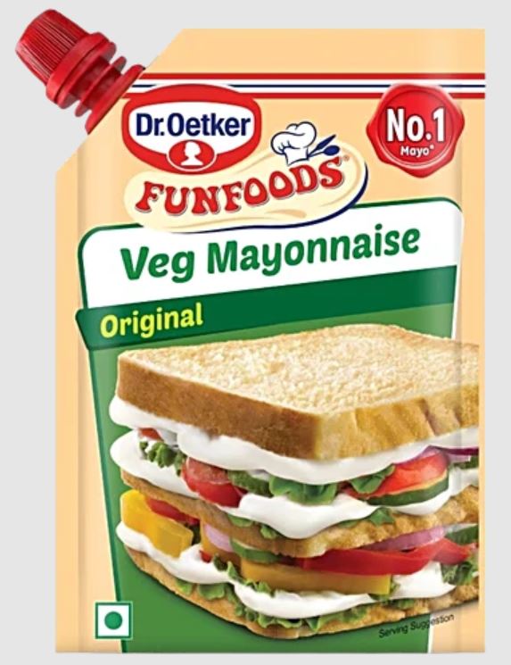 DR.OETKER VEG MAYONNAISE GARLIC 100GM