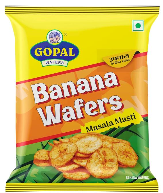 GOPAL BANANA WAFERS MASALA MASTI 125 gm