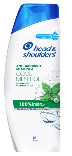 HEAD & SHOULDERS COOL MENTHOL SHAMPOO 340 ml