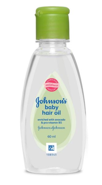 JOHNSONS BABY HAIR OIL-60ML