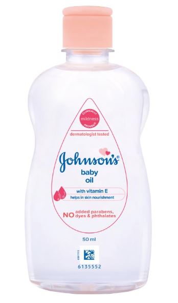 JOHNSONS BABY OIL-50ML