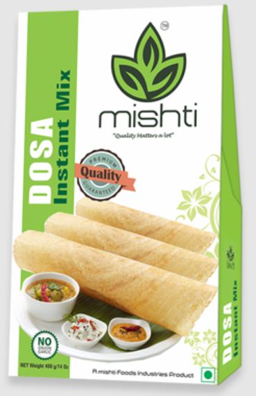 MISHTI DOSA MIX FLOUR NEW 400 gm