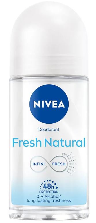 NIVEA FRESH NATURAL ROLL ON-25ML