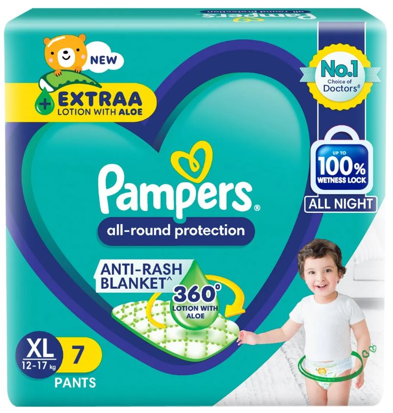PAMPER ANTI RASH XL PANTS-7