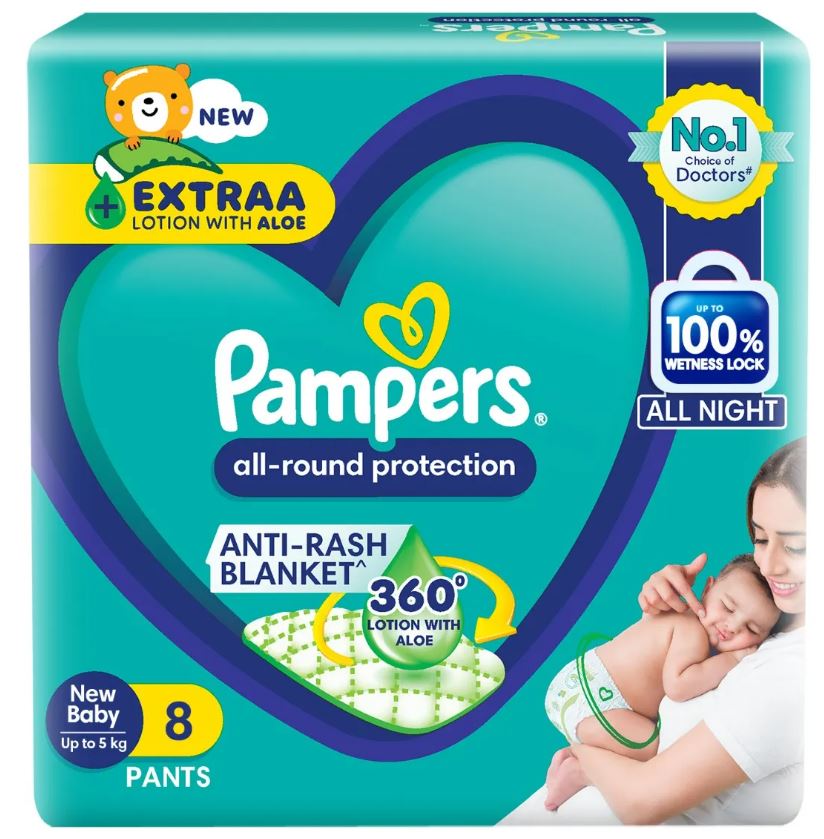 PAMPER ANTI RASH NEW BABY PANTS-8