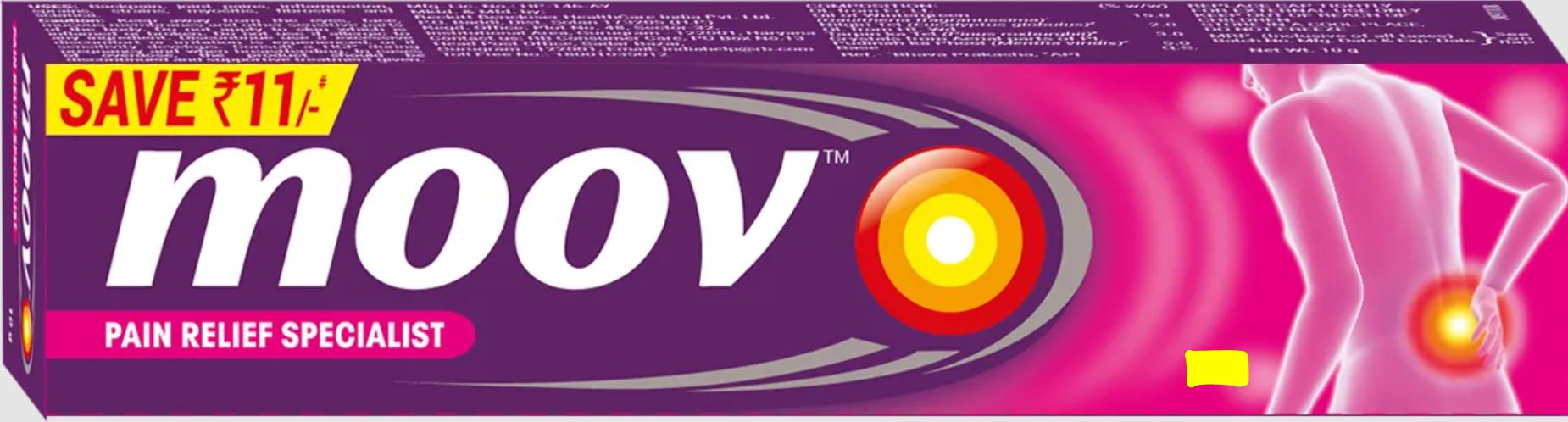 MOOV PAIN RELIEF CREAM-10GM