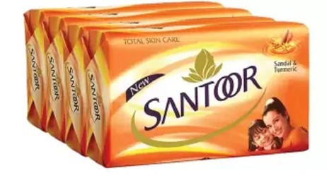 Santoor Org Soap-PC-4-100Gm