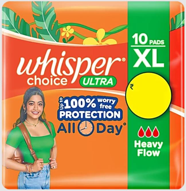 WHISPER CHOICE ULTRA XL 10PADS